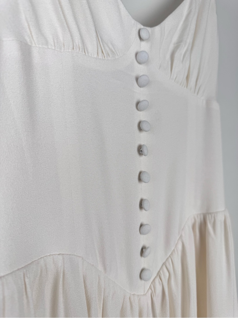 NWOT Reformation Wynn Dress in White, Size 4 - Picture 7 of 9